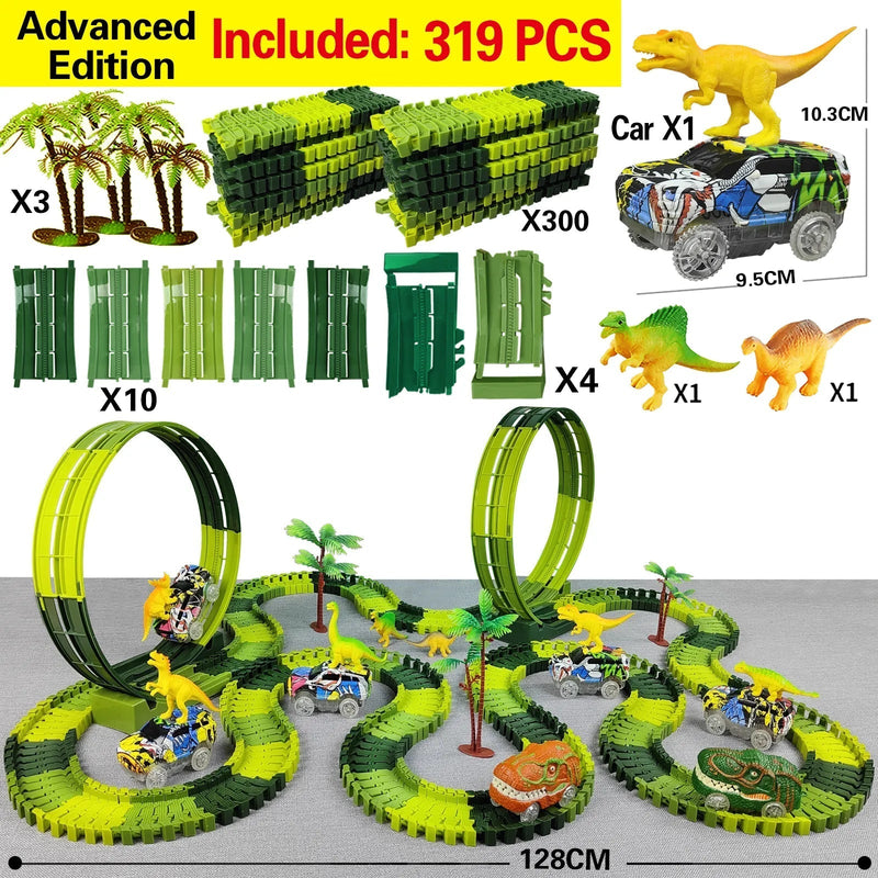 Super Pista de Dinossauros - Edição Limitada