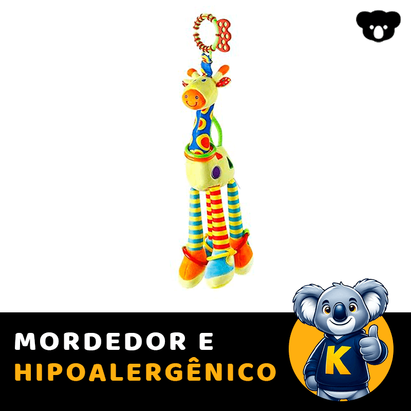 Girafa Interativa® - Mordedor & Chocalho