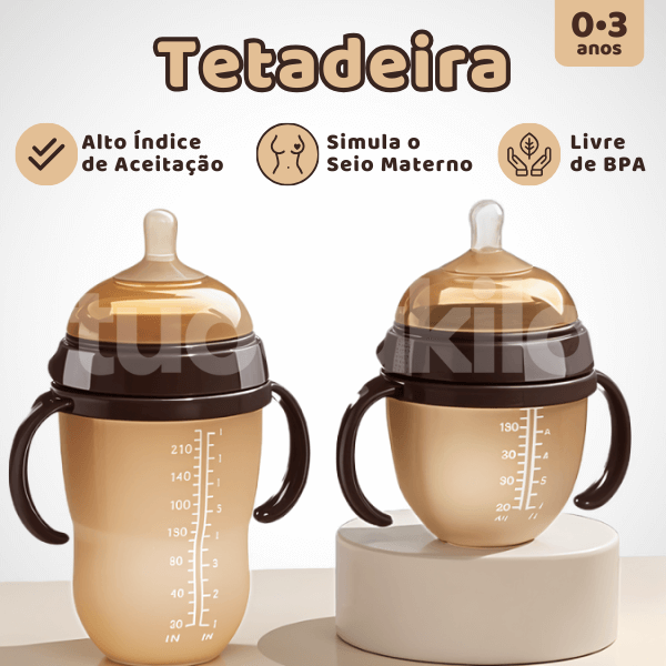 Tetadeira igualzinha ao Seio Materno - Entrega em até 5 dias