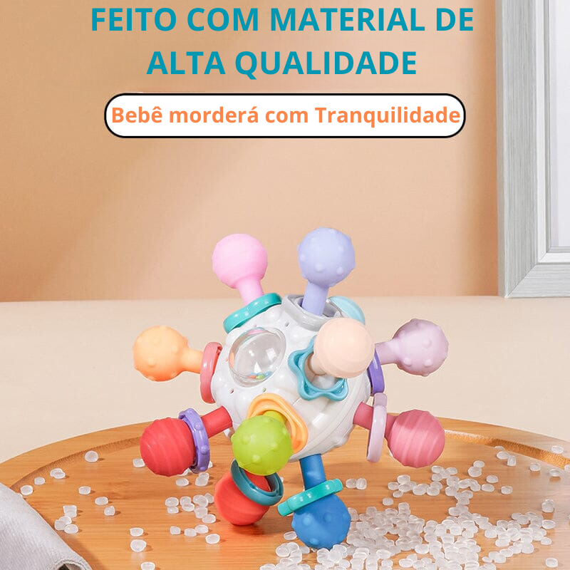 Mordedor Baby - Emite Sons  de Chocalho🎵 - Ajude seu Bebê nos primeiros dias👶