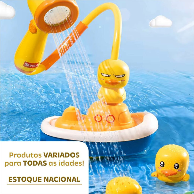 Flutuante com chuveiro elétrico