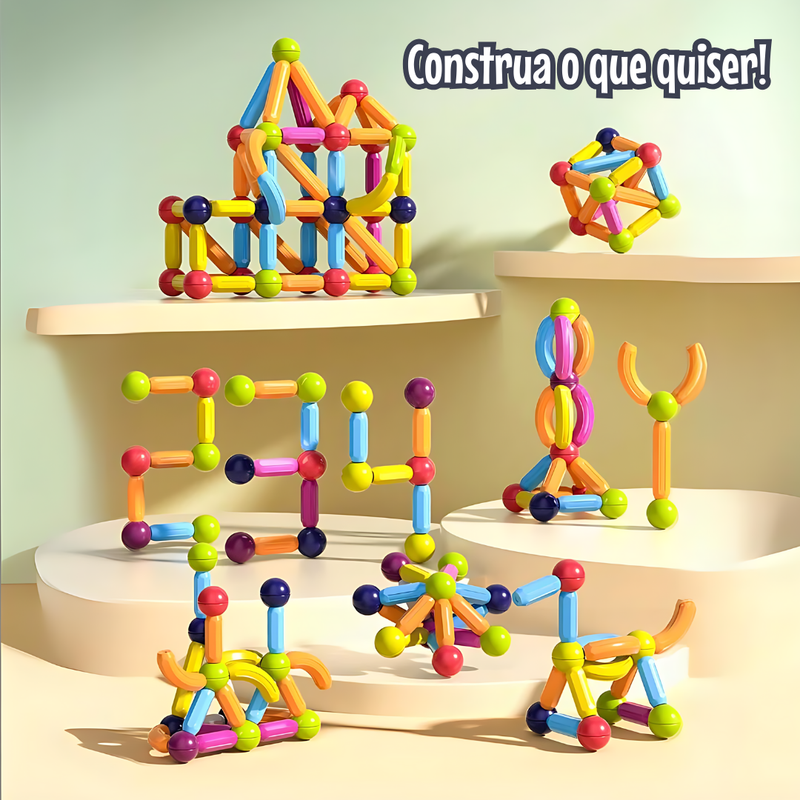 GoodBlocks® - Blocos Magnéticos que Constroem a Imaginação