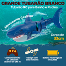 Tubarão Articulado de Controle Remoto + 2 Baterias Extras de Brinde