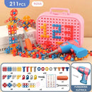 Maleta de Ferramentas Infantil + Furadeira Elétrica