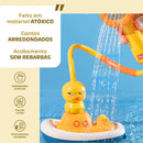 Flutuante com chuveiro elétrico