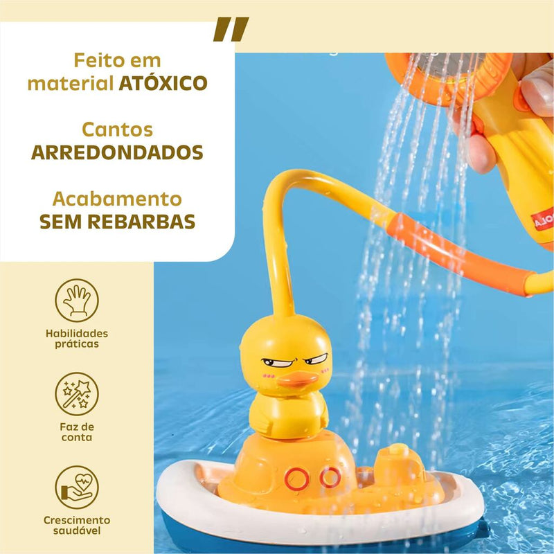 Flutuante com chuveiro elétrico