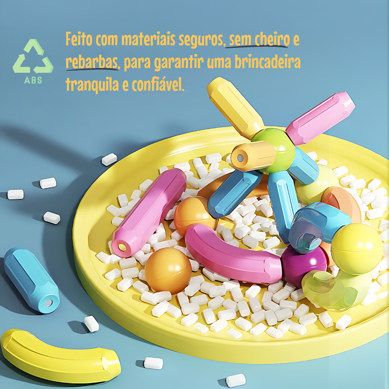 GoodBlocks® - Blocos Magnéticos que Constroem a Imaginação
