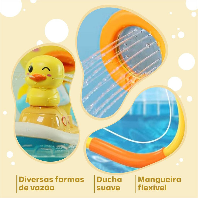 Flutuante com chuveiro elétrico