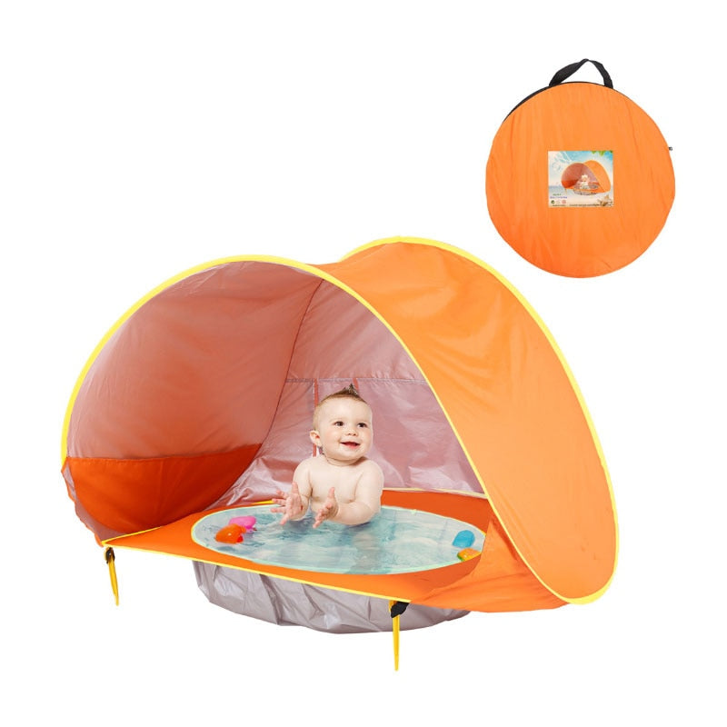 Barraca Com Piscina Para Bebê Com Proteção FPU 50+