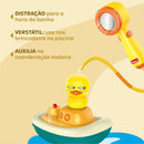 Flutuante com chuveiro elétrico