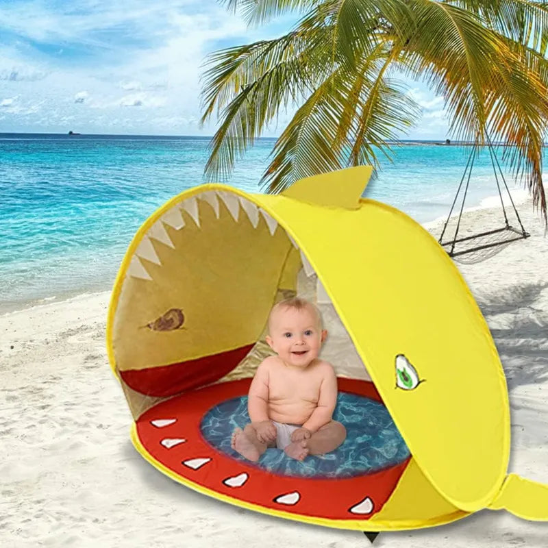 Barraca Com Piscina Para Bebê Com Proteção FPU 50+