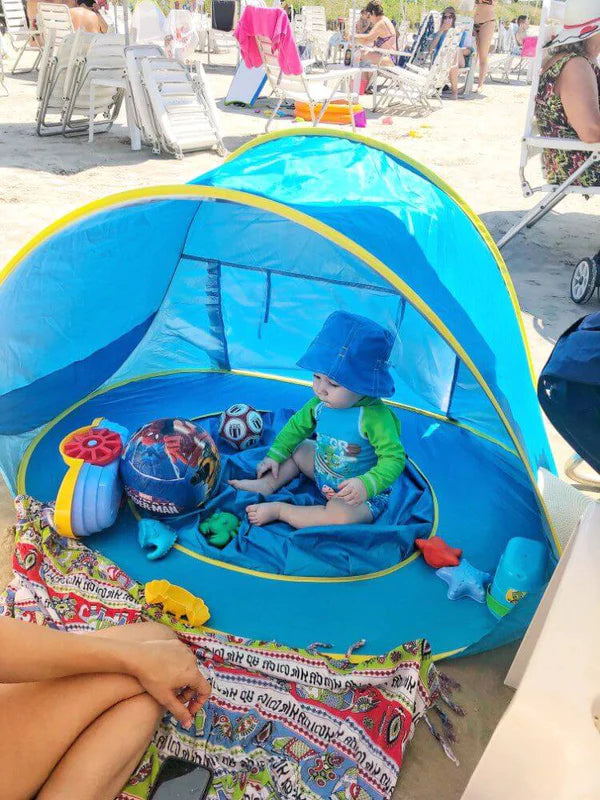 Barraca Com Piscina Para Bebê Com Proteção FPU 50+