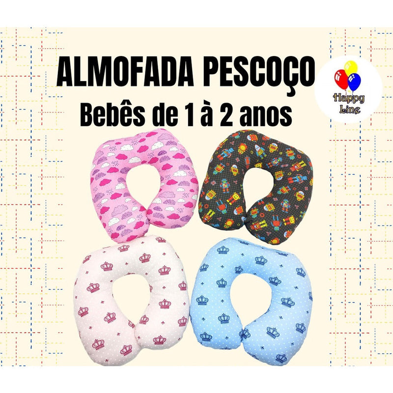 Travesseiro Baby  - Protetor do Pescocinho dos Bebês