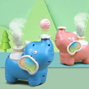 Elefante Baby - Soprando Bolinha e Pulverizando Água