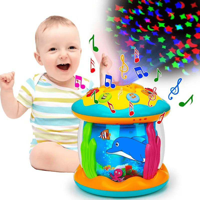 Projetor Musical, Brinquedo Estilo Montessoriano