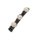 Clip Hair Cristal - Presilha Cabelo Flor de Cristal (COMPRE 1 LEVE 2)