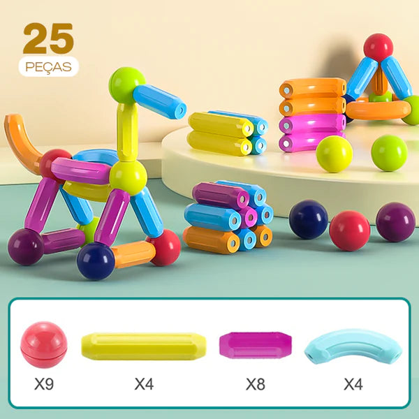 Magnetic Kids - Blocos Magnéticos Educacionais