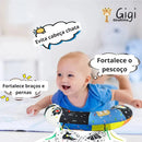 Almofada Tummy Time 'Hora Divertida' – Girafinha Gigi