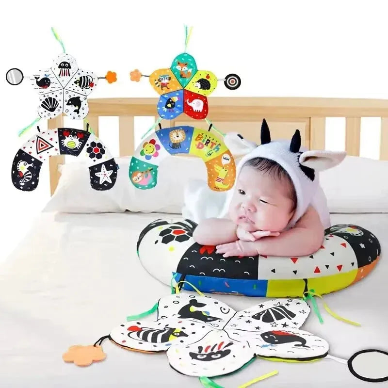 Almofada Tummy Time 'Hora Divertida' – Girafinha Gigi