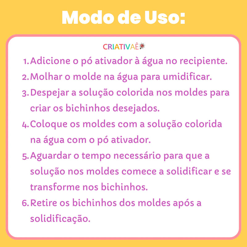 Áqua Fairy - Kit Mágico Completo para Desenhos 3D em Água (Atóxico 100% Seguro)