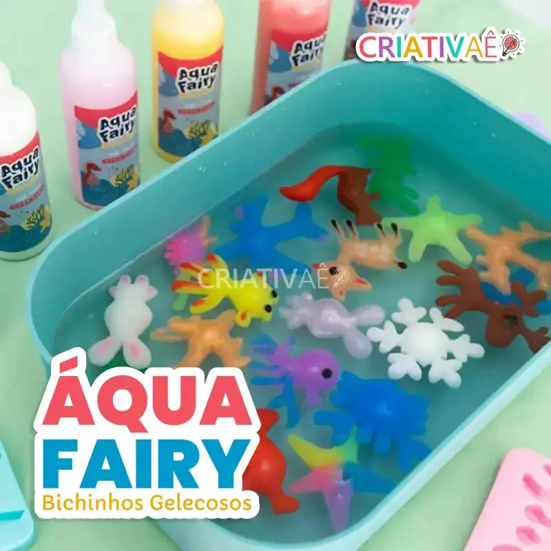 Áqua Fairy - Kit Mágico Completo para Desenhos 3D em Água (Atóxico 100% Seguro)