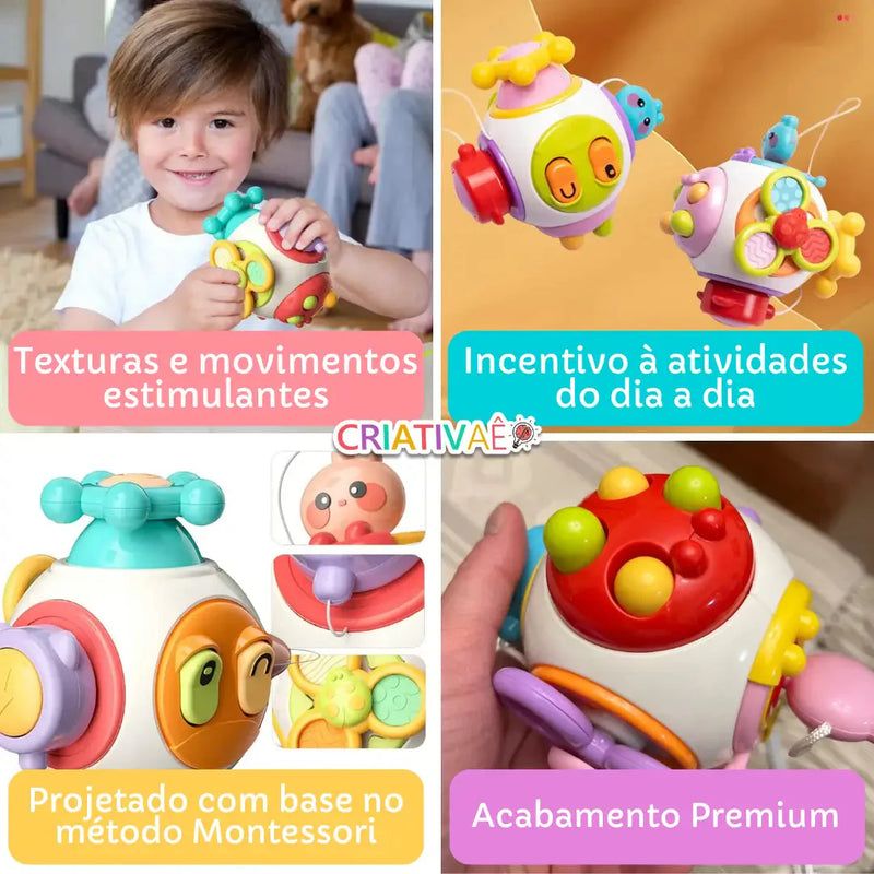 CuboBaby Montessori Interativo Multissensorial