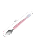 Colher Para Raspar Frutas e Legumes Alimentação do Bebê - 2 em 1