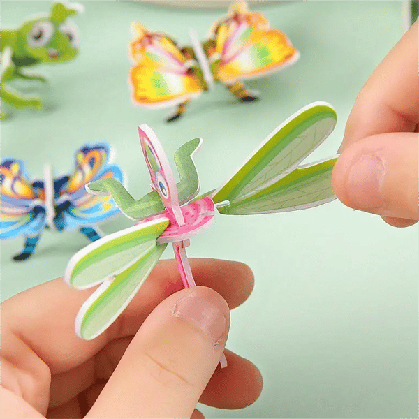 🚀 Quebra-Cabeça 3D Infantil - 25 Peças
