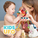 Kids UFO- Brinquedo Sensorial Montessori 3 em 1