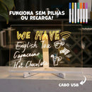 Quadro Mágico para Desenhar com Luz LED Infantil