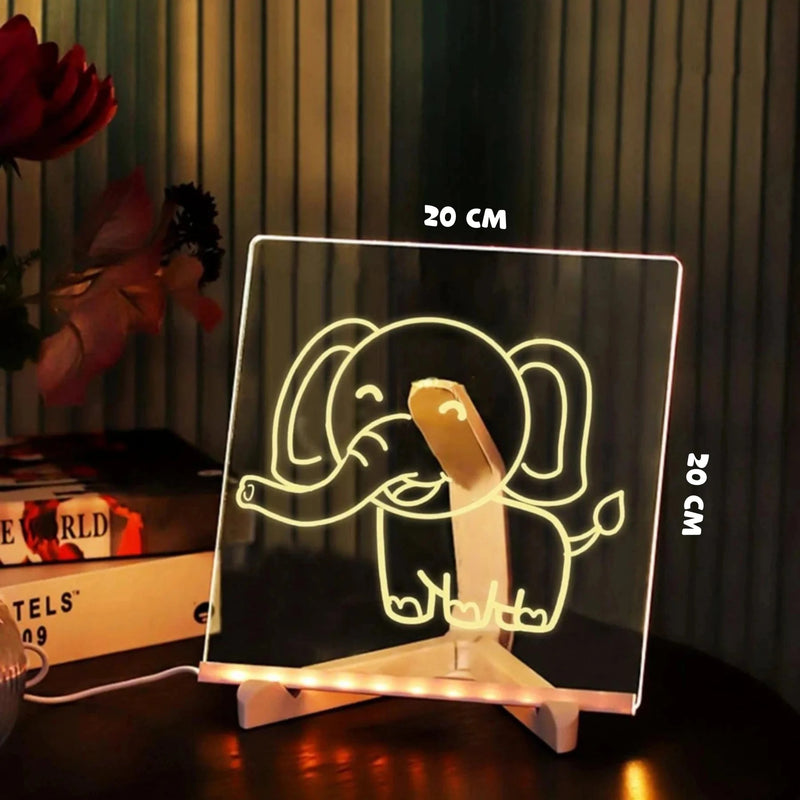 Quadro Mágico para Desenhar com Luz LED Infantil