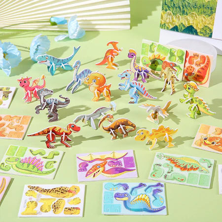 🚀 Quebra-Cabeça 3D Infantil - 25 Peças